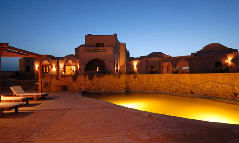 Sands Bahariya ecological lodge located on the Cairo-Bahariya road